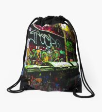 Graffiti Drawstring Bag