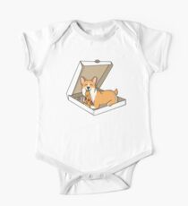 Corgi Pizza Lover One Piece - Short Sleeve