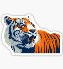 Bengal Tiger | Orange and Blue Sticker