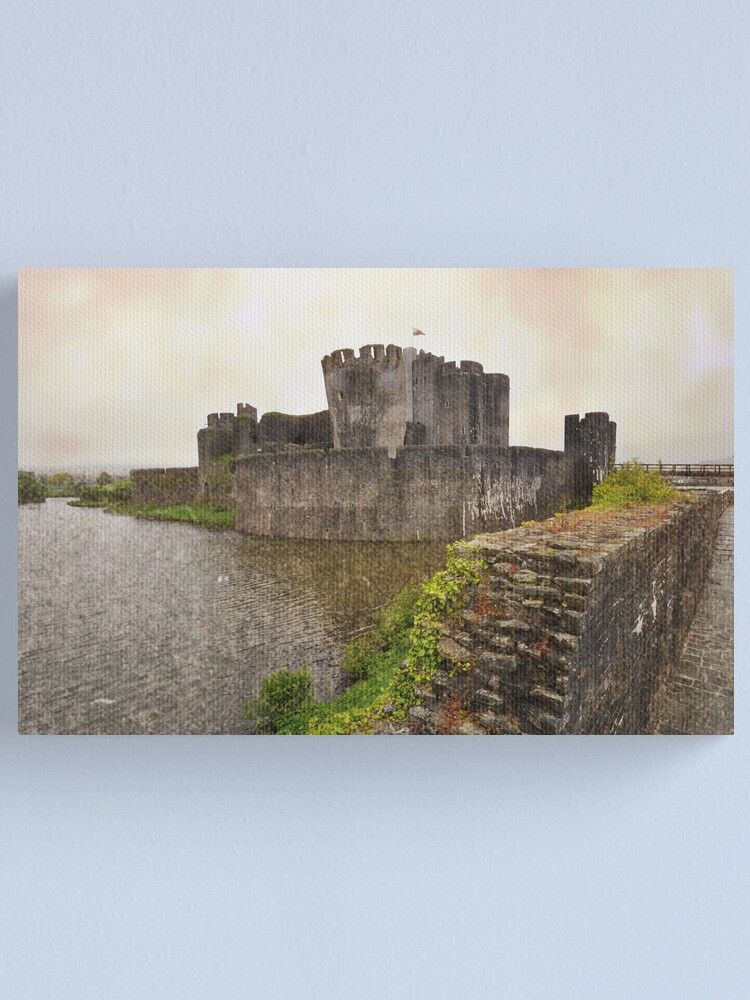 Alternate view of Caerphilly Castle Canvas Print