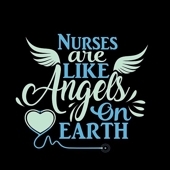 nurse-are-like-angels-on-earth-nurse-sweet-gift-idea-meme-quote