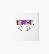 transsexual Art Board Print