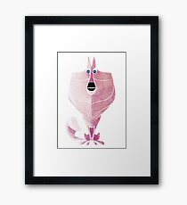 Arctic wolf Framed Print