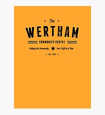 Misfits Wertham Community Centre Photographic Print