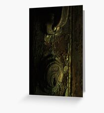 entering the devil's den Greeting Card