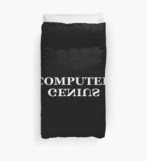 Computer genius Duvet Cover