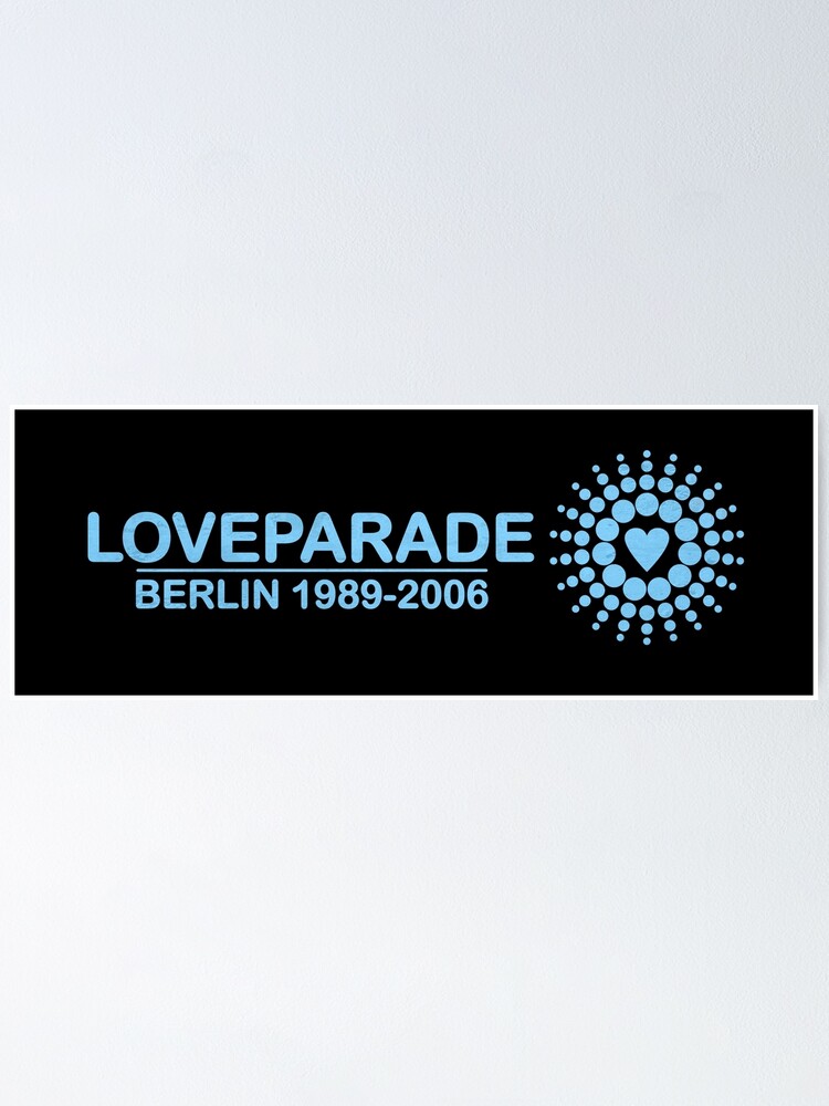 Alternate view of Loveparade, Berlin Poster
