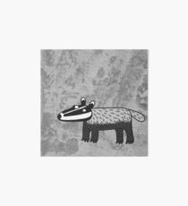 Badger Looking Cool Art Board