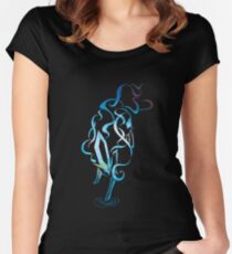 Pokemon - Aurora Sacred Beast Suicune Type B Women's Fitted Scoop T-Shirt