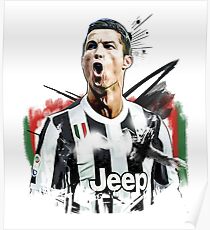 Ronaldo Juventus Posters | Redbubble