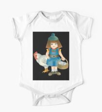 doll and chicken One Piece - Short Sleeve
