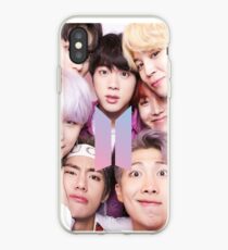 Vinilo o funda para iPhone BTS Group PHOTO Case / Poster ECT (Selfie) con logotipo