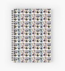 Universal Studios Orlando Parking Spiral Notebook