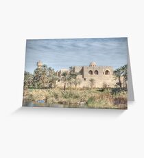 On The Nile Greeting Card