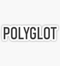 POLYGLOT Sticker