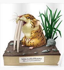 Sabre-toothed Hamster Poster