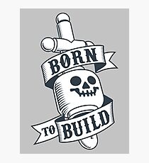 Master Builders only - clear Photographic Print