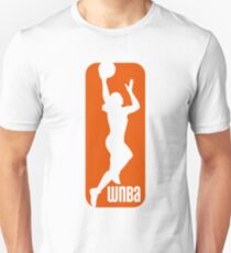 WNBA Basketball Logo T-Shirt Slim Fit T-Shirt