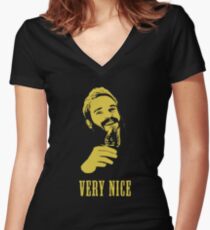 Very Nice - Pewdiepie Whiskey Shirt Women's Fitted V-Neck T-Shirt