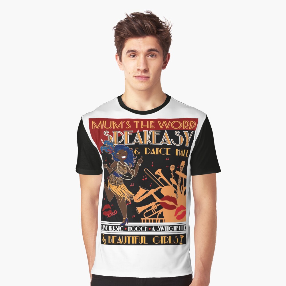 Deco Dance Hall 2 Graphic T-Shirt