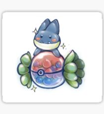 Munchlax Pokeball Candy Sticker