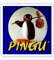 classic pingu Sticker