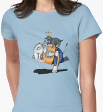 Evil Goat Yoga Women's Fitted T-Shirt