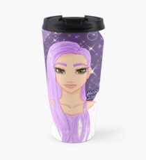 purple hair Travel Mug