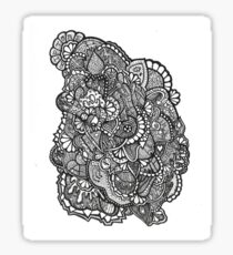 A PEAK INSIDE Sticker