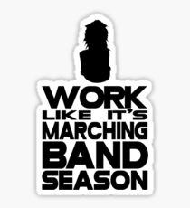 Marching Season Sticker