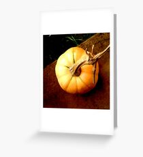Brooding Butternut Greeting Card