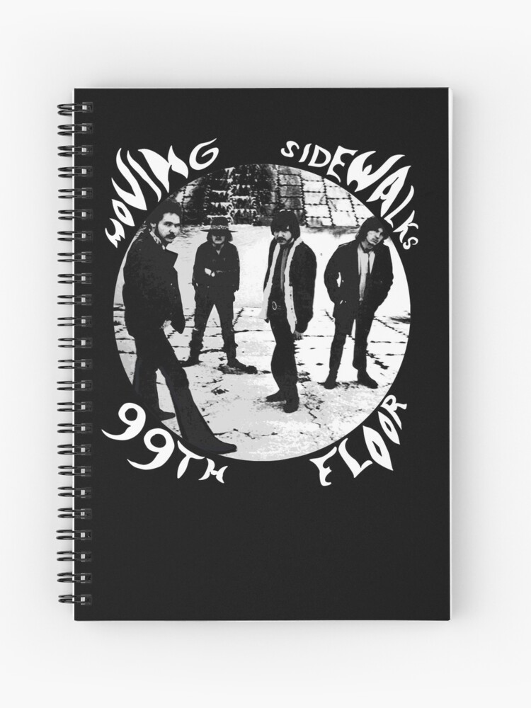Moving Sidewalks Shirt Spiral Notebook By Ratrock Redbubble