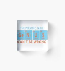 genius Acrylic Block