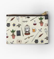 Owl and wand Zipper Pouch