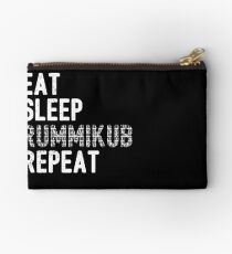 Rummikub Eat Sleep Rummikub Repeat Zipper Pouch