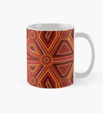 Abstract style of Australian Aboriginal art Mug