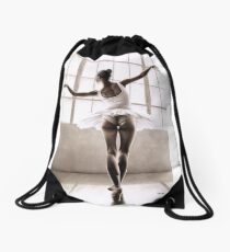 Into the Light Drawstring Bag