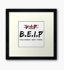 Being Expressing Infinite Potential - Light Framed Print