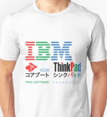 IBM Lenovo ThinkPad X230 Coreboot Free Software Foundation Unisex T-Shirt