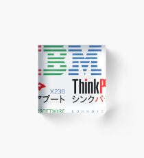 IBM Lenovo ThinkPad X230 Coreboot Free Software Foundation Acrylic Block