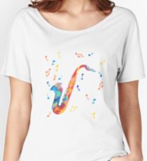 Saxophone Women's Relaxed Fit T-Shirt