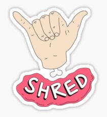 Shred Getter Sticker