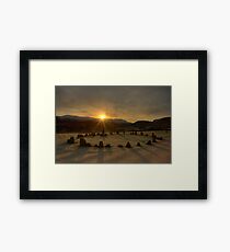 Sunrise Framed Print