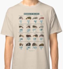 Hedgehogs of the World Classic T-Shirt