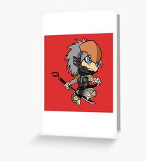 Chibi Raiden Greeting Card