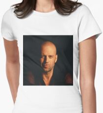 Bruce Willis Women's Fitted T-Shirt