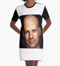 Bruce Willis Graphic T-Shirt Dress