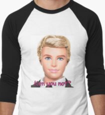 Ken Doll Men's Baseball ¾ T-Shirt