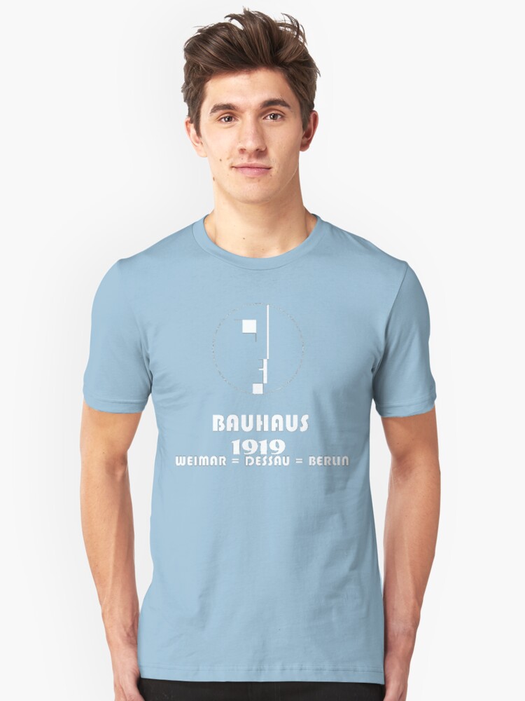 Alternate view of Bauhaus Original 1919 Logo Slim Fit T-Shirt