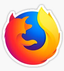 Firefox Sticker